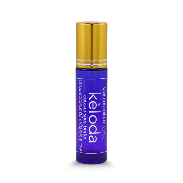 KELODA: Scar Massager with Cocoa and Shea Butter, Vitamin E & Coconut Oil - Bruizex