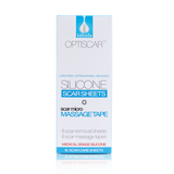 OPTISCAR: Scar Removal Silicone Sheets with Scar Massage Tape - Bruizex